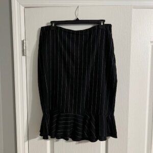 Lauren Ralph Lauren Women"s Flared Linen Skirt 8